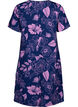 FLASH - V-hals jurk met bloemenprint, Medieval Blue Flower, Packshot image number 1