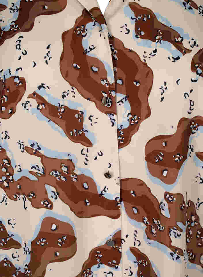Tuniek met motief en knope, Camouflage AOP, Packshot image number 2