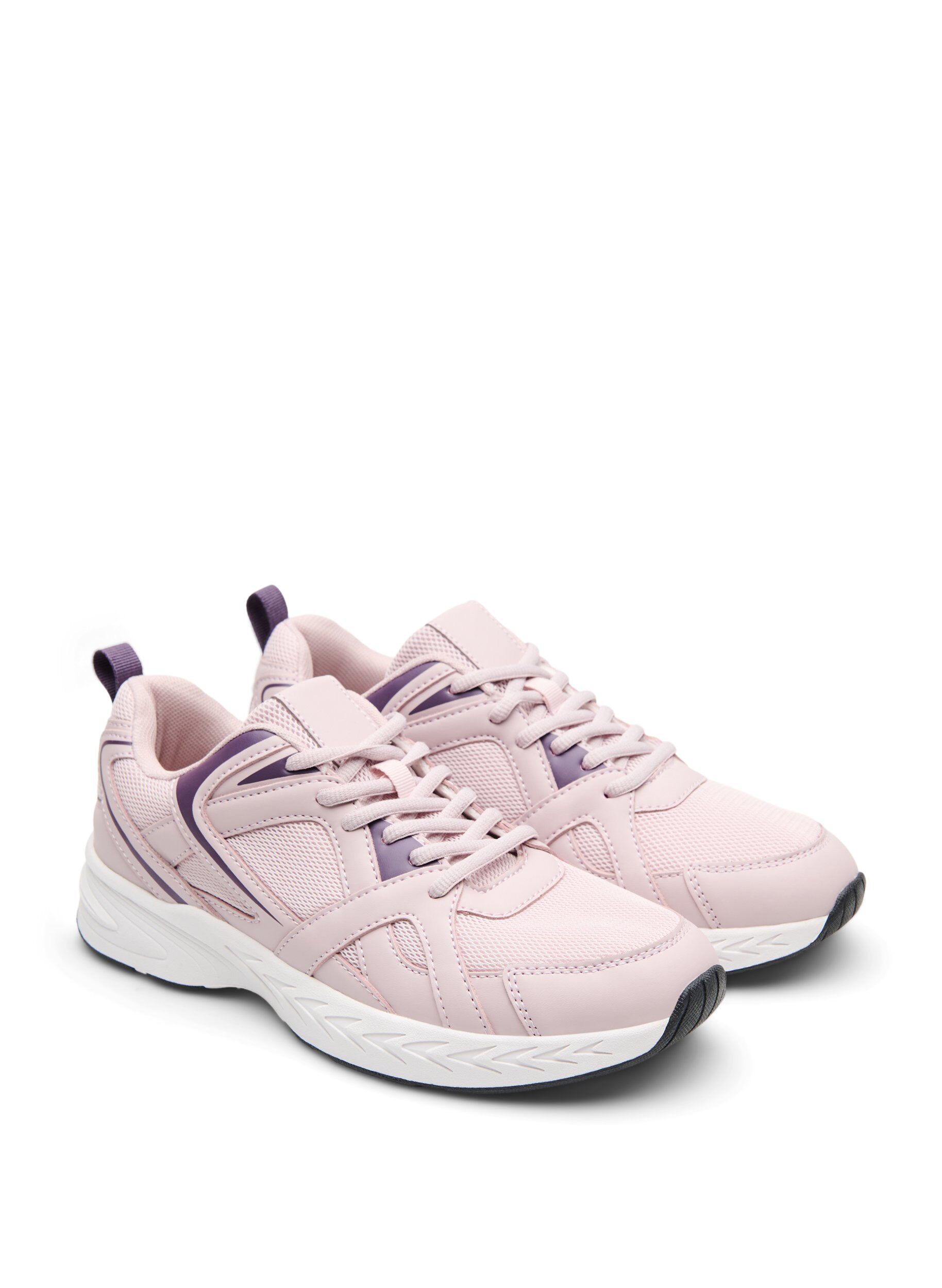 Zizzi Wide fit - Sportieve sneakers, Roze, Packshot image number 1