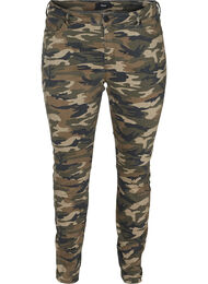 Amy jeans met print, Camouflage