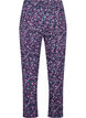 Katoenen pyjamabroek met print, Blauw, Packshot image number 1