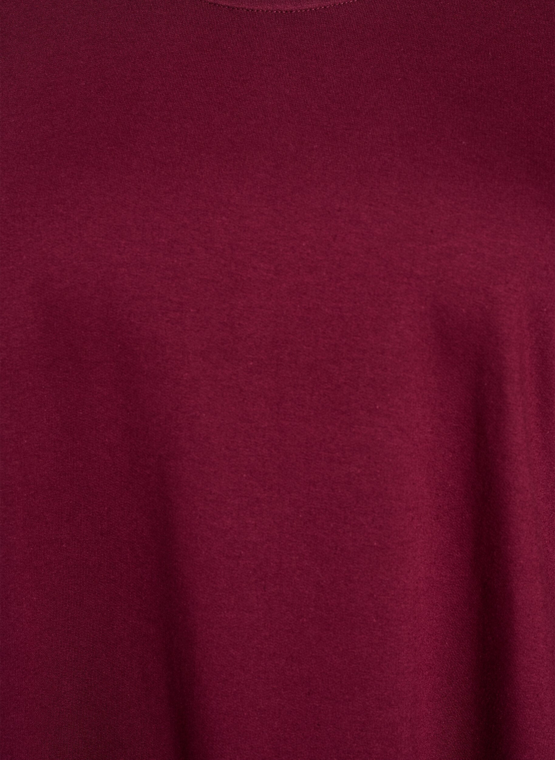 Zizzi Ballonjurk met zakken, Donker Bordeaux, Packshot image number 2