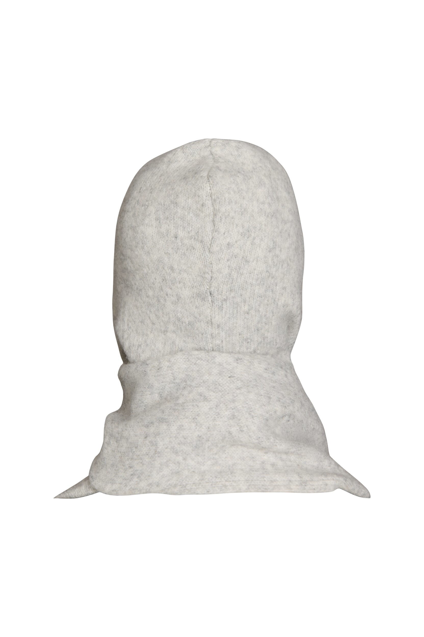 ZizziGebreide sjaal met capuchon, Grijs, Packshot image number 1