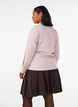 Korte geplooide rok met elastische tailleband, Bruin, Model image number 2