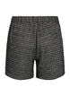 Lichte bouclé shorts met zakken, Zwart, Packshot image number 1