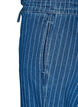 Denim jeans met wijde pijpen en strepen, Blue Denim Stripe, Packshot image number 3