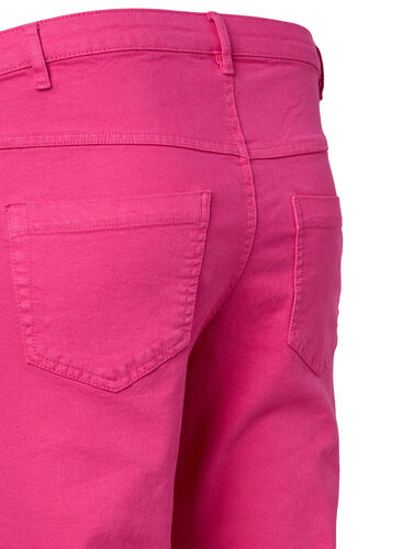 Emily jeans met normale taille en slanke pasvorm, Shock. Pink, Packshot image number 2