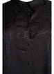Shirt met ton-sur-ton paisleypatroon, Zwart, Packshot image number 2