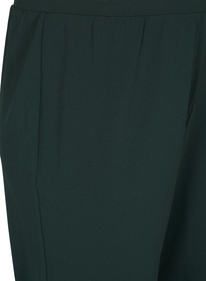 Broek met rechte pasvorm, Groen, Packshot image number 2