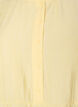 Korte viscose jurk met ruchesdetails, Geel, Packshot image number 2