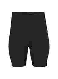 Strakke sport shorts, Black