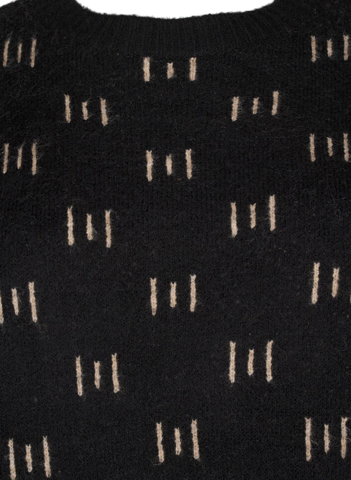 Trui met patroon, Black Mel. Nomad, Packshot image number 2