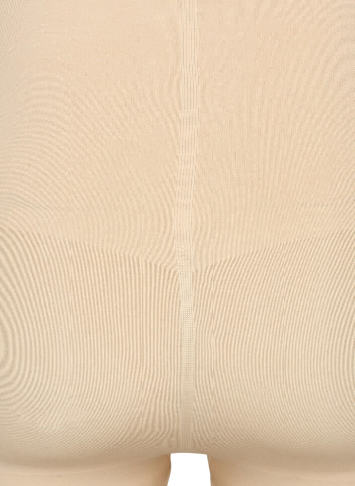 Shapewear shorts met hoge taille, Beige, Packshot