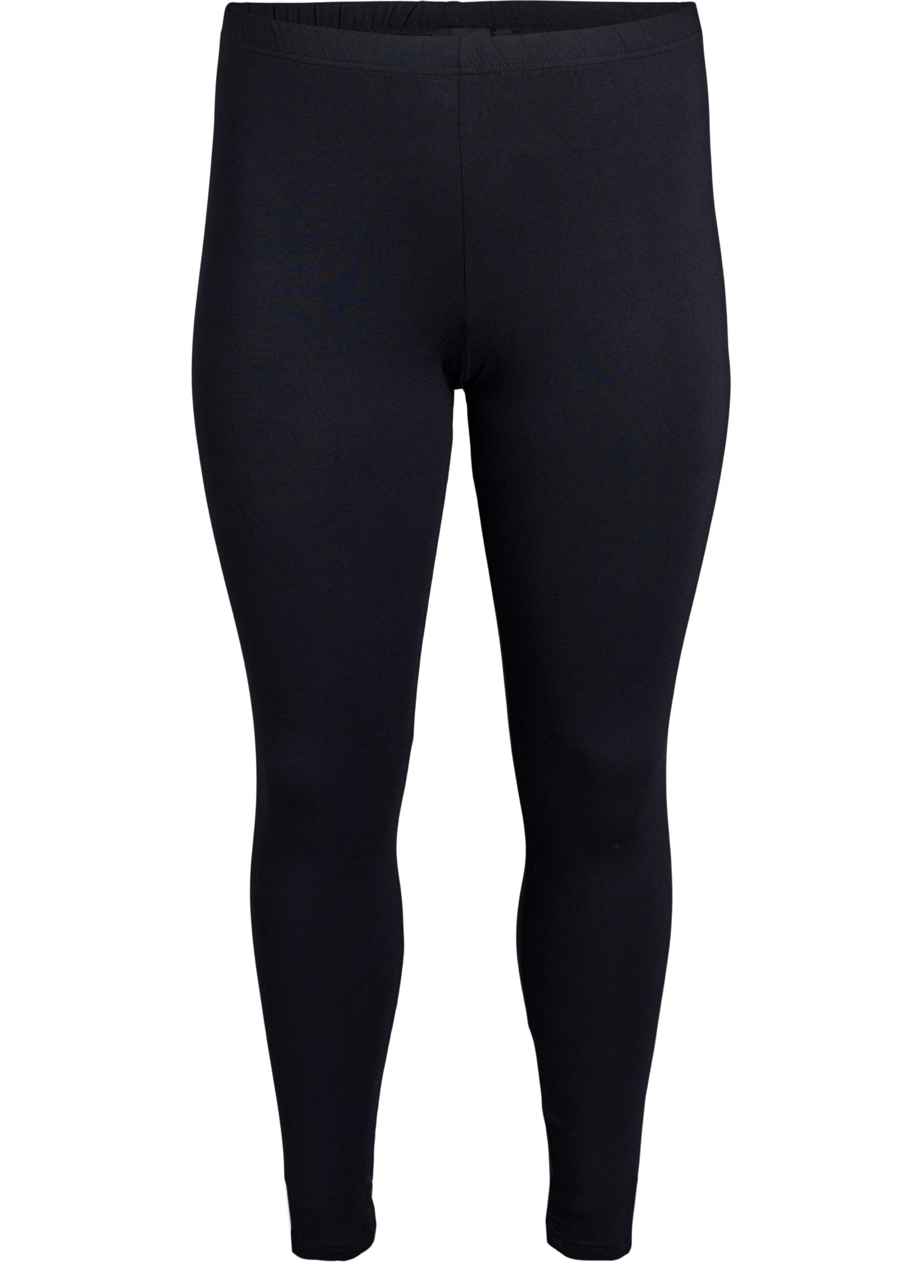 Enkellange leggings in viscose stof