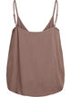 Strap top in viscose, Bruin, Packshot image number 1