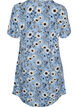 Korte jurk met bloemenprint, Blauw, Packshot image number 1