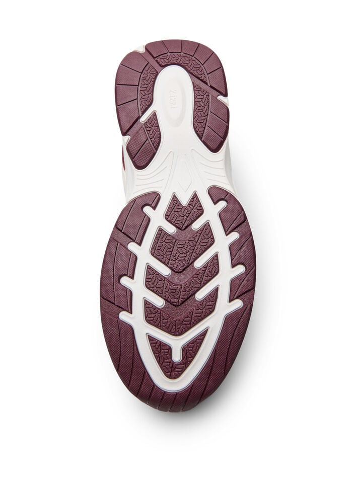 Sportieve sneakers met mesh, Rood, Packshot image number 4