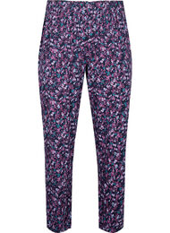 Katoenen pyjamabroek met print, Blauw