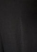 Blouse met ballonsilhouet en V-hals, Zwart, Packshot image number 2