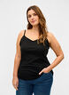 Set van 2 basic tops in katoen, Black/Black, Model image number 0