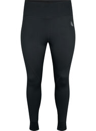 Sportlegging met fleecevoering, Zwart