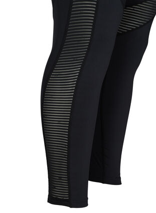 Cropped legging met hoge taille, Black, Packshot image number 2