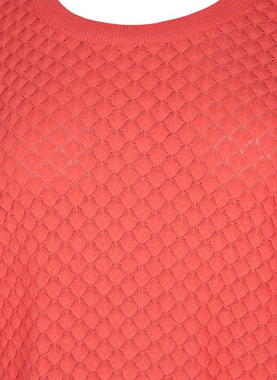 Gedessineerde gebreide trui van biologisch katoen met 3/4 mouwen, Dubarry, Packshot image number 2