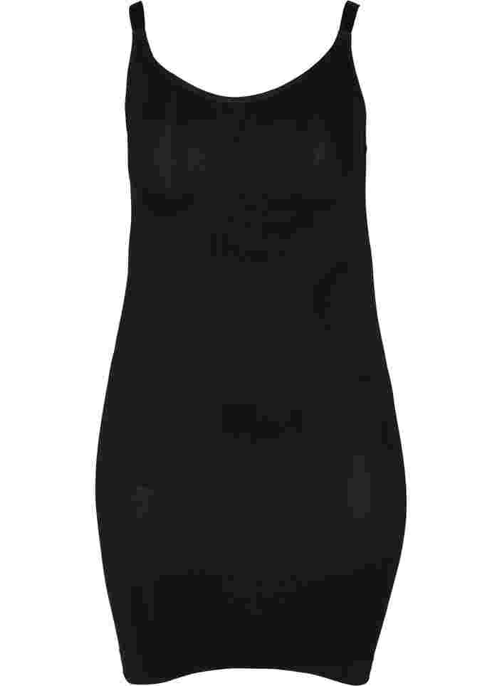 Shapewear jurk met dunne bandjes, Black, Packshot image number 0