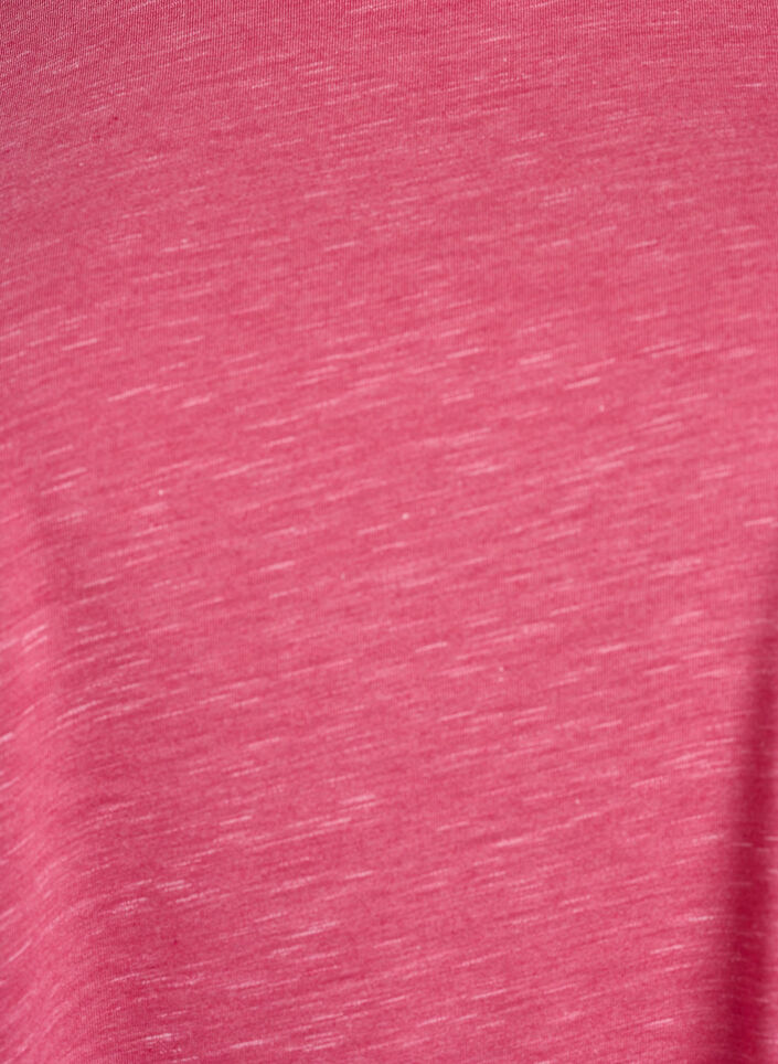Los workout T-shirt met korte mouwen, Roze, Packshot image number 2