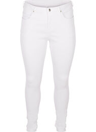 Super slim Amy jeans met hoge taille, White