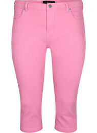 Strakke Emily capri broek, Rosebloom