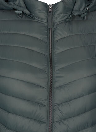 Gewatteerde lichte jas met afneembare capuchon en zakken, Urban Chic, Packshot image number 2