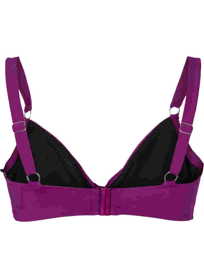 Bikinitop, Dark Purple, Packshot image number 1