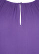 Tuniek van viscose met 3/4-mouwen, Paars, Packshot image number 2