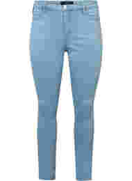 super slim fit Amy jeans met hoge taille, Ex Lgt Blue