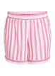 Losse shorts met strepen en zakken, Roze, Packshot image number 0