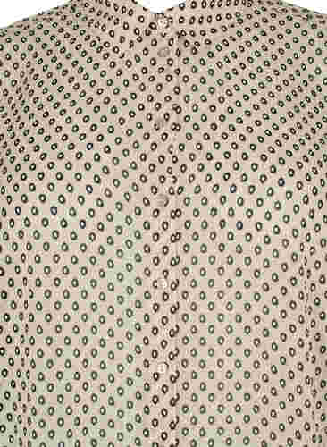 FLASH - Shirt met lange mouwen en bloemenprint, Off White Dot , Packshot image number 2
