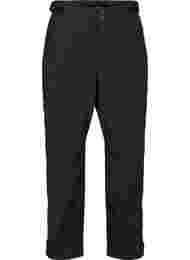 Softshell broek met verstelbaar velcro, Black