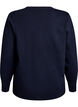 Fijngebreide vest met ronde hals, Blauw, Packshot image number 1