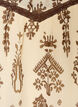 Blouse met patroon en gehaakte afwerking, Beige, Packshot image number 2