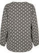 Shirtblouse met V-hals en print, Birch Graphic AOP, Packshot image number 1