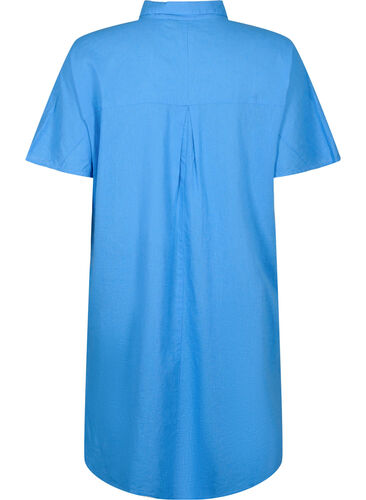Lang shirt met korte mouwen, Ultramarine, Packshot image number 1