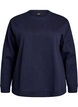 Sweatshirt met ronde hals, Blauw, Packshot image number 0