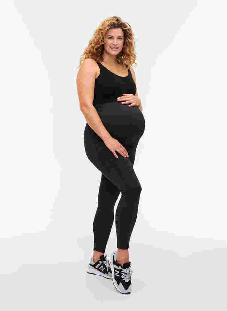 Zwangerschap trainings panty, Black, Model image number 3