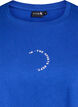Sportief T-shirt in biologische katoen, Blauw, Packshot image number 2