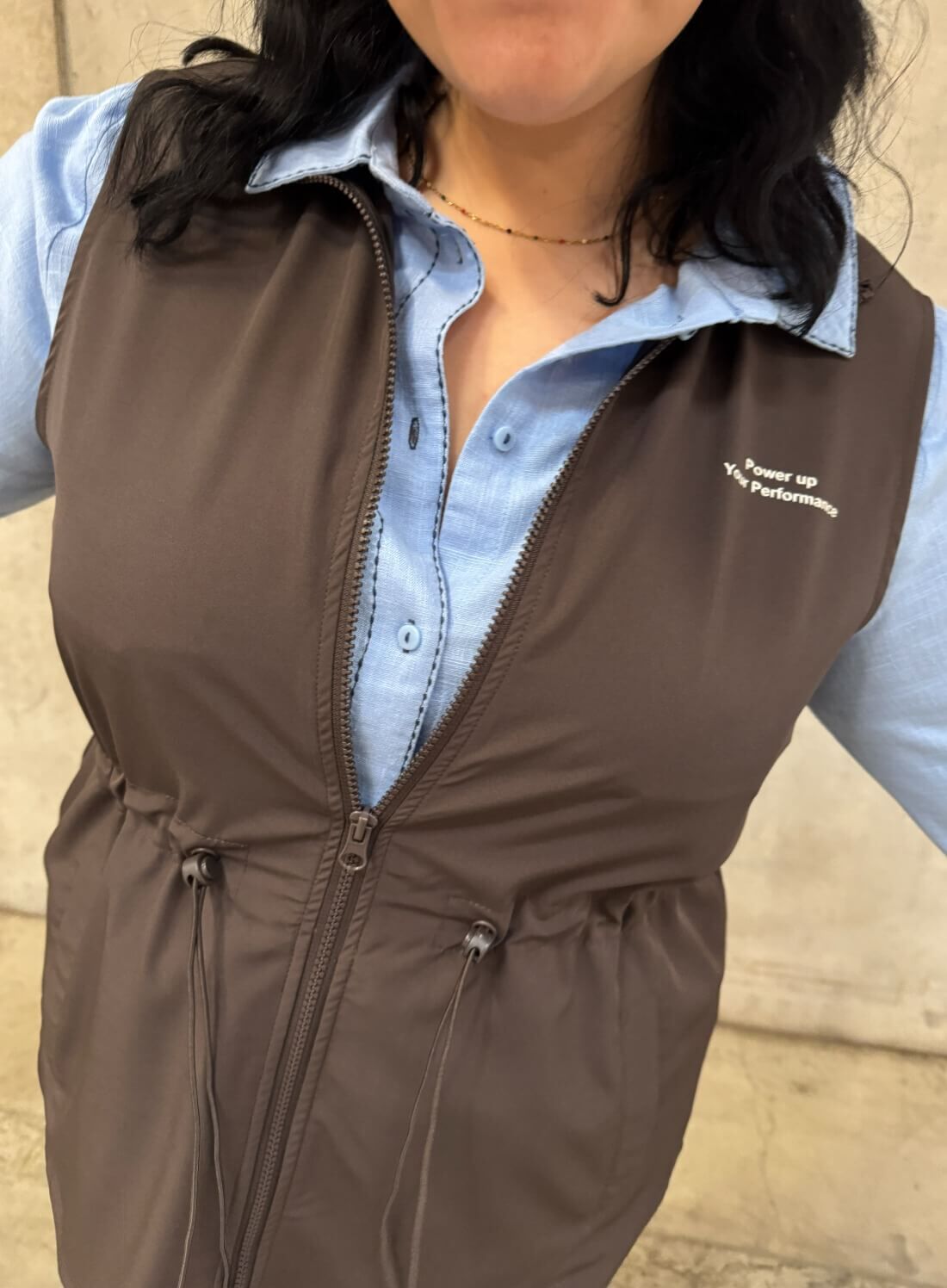 Zizzi Bruine en blauwe tinten, , Model