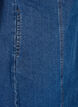 Korte denim jurk met V-hals, Blauw, Packshot image number 3
