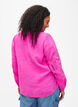 Blouse van Tencel™ Modal met geborduurde details, Phlox Pink, Model image number 1