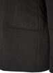 Klassieke blazer met een enkele knoopsluiting, Zwart, Packshot image number 4