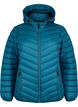 Lichtgewicht jas met capuchon, Blauw, Packshot image number 0